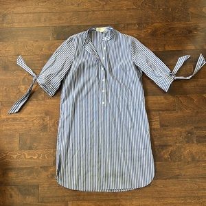 Michael Kors Striped Shirtdress